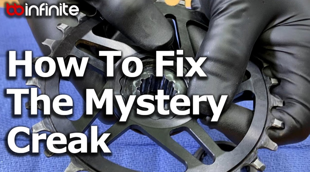 How to Fix Bike Crank Creaking Under Load | Creaking Crankset