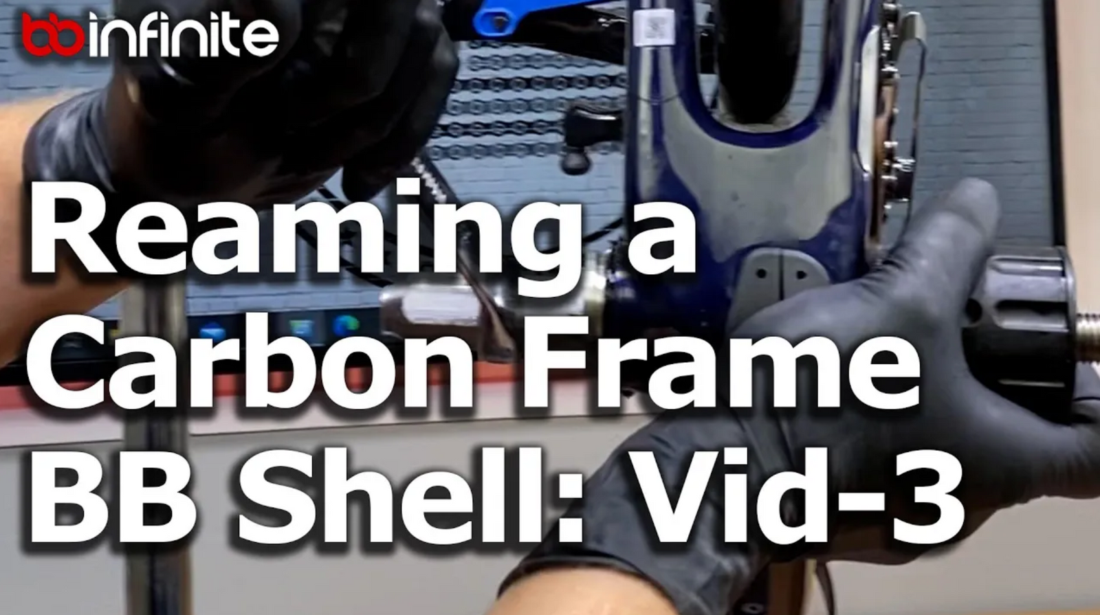 Reaming a Carbon Frame Shell: Part 3: Press-fitting and Crank Spin Tes