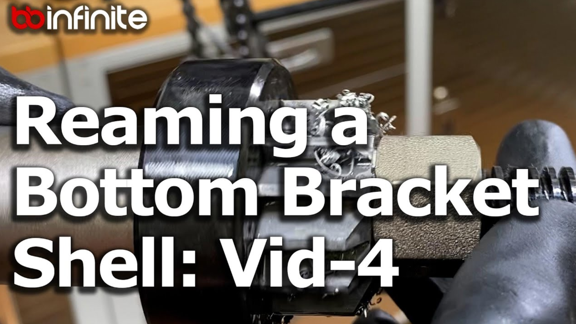 Reaming a Pressfit BB Frame Shell to Size Part 4: Cutting Operation; Let The Ream Do The Work