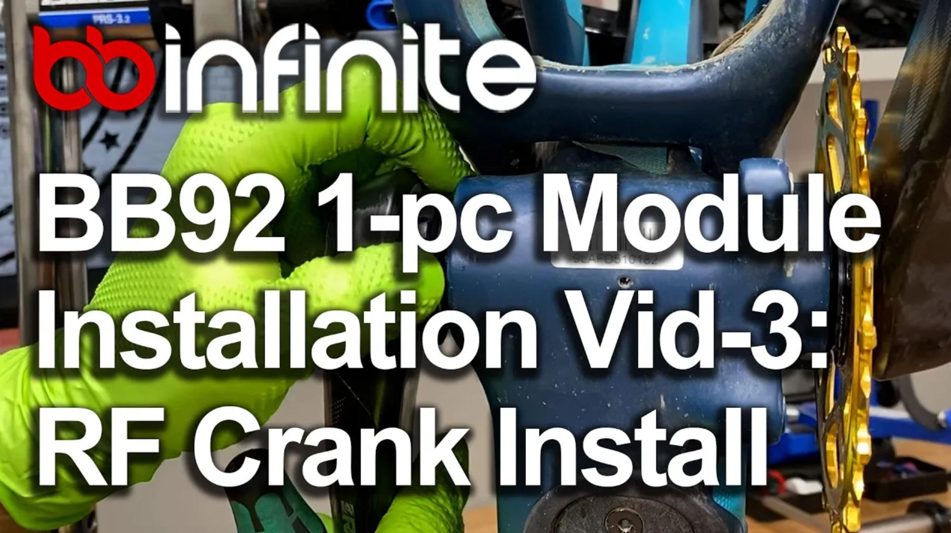 Yeti BB92 1-pc BBInfinite Module and RaceFace Next SL Install Part 3: Crank Installation