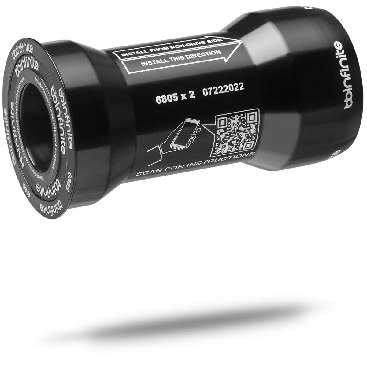 BBInfinite Cervelo BBRight Bottom Bracket Shimano (79mm, Black) For Shimano Road Cranksets BBInfinite Cervelo BBRight Bottom Bracket Shimano (79mm, Black) For Shimano Road Cranksets