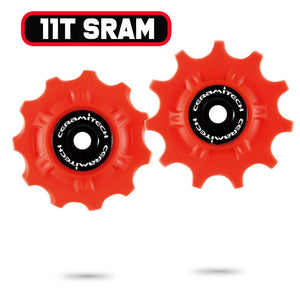 Sram 10 / 11spd Road Ceramitech Pulley Set (set of 2)