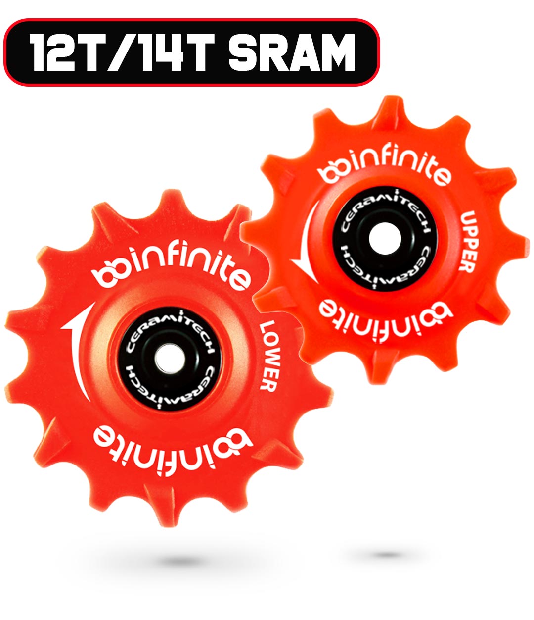Sram Eagle AXS Ceramitech Pulley Wheels Set (12 Speed)