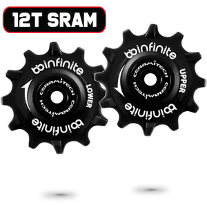 Sram22 Road 12T Ceramitech Pulley Set (set of 2)