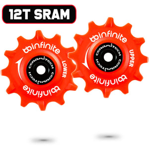 Sram22 Road 12T Ceramitech Pulley Set (set of 2)