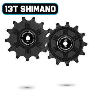 Shimano 12-speed MTB 13T Ceramitech Pulley Set (set of 2)