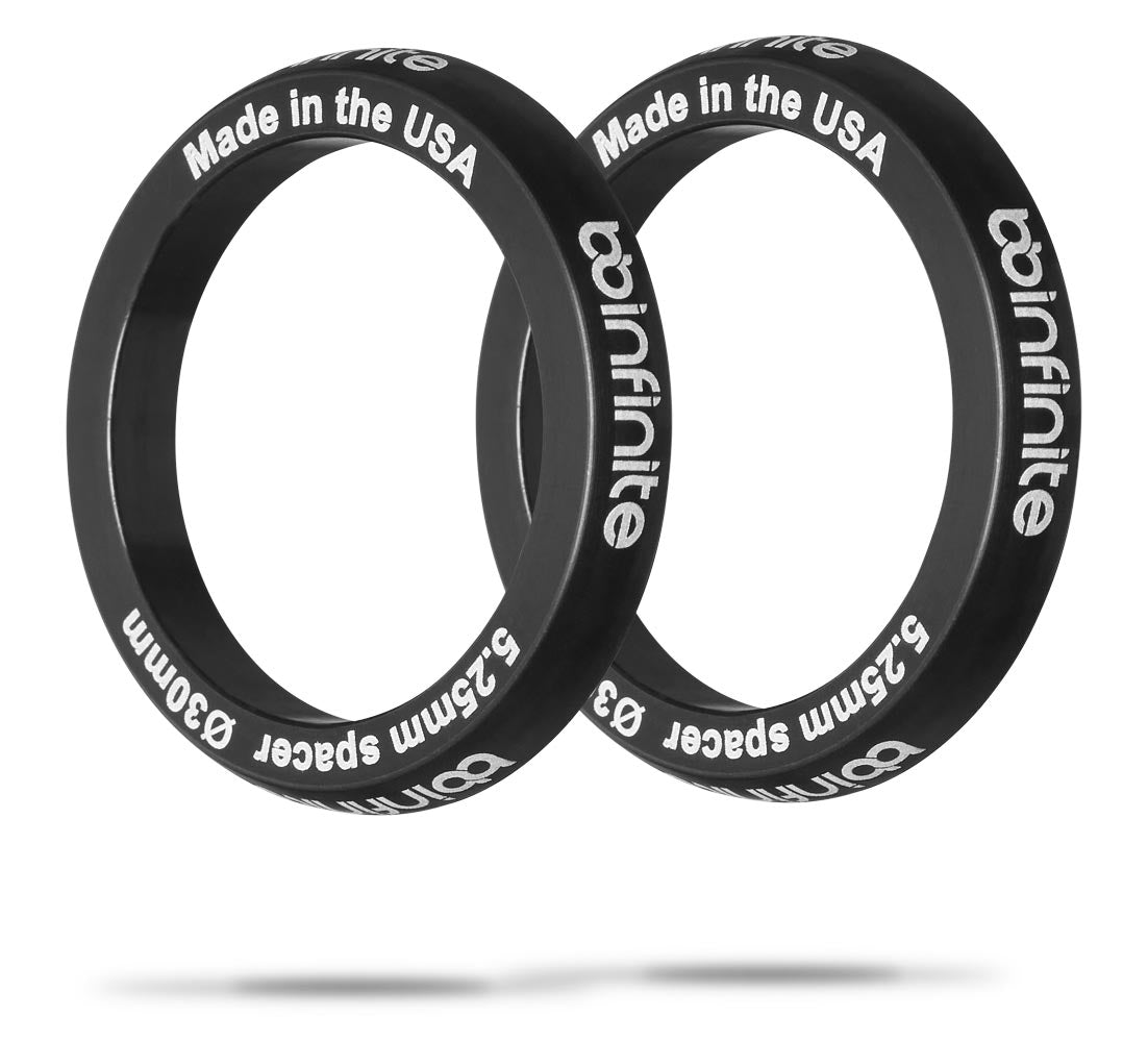 30mm Bike Crank Spindle Spacers Bottom Bracket Spacers